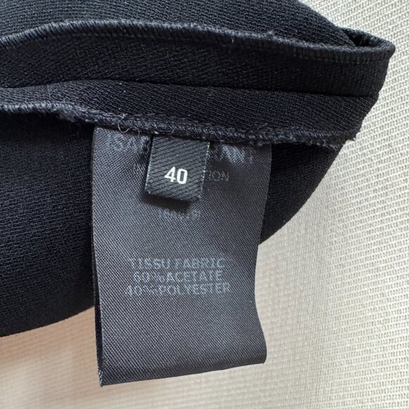 Isabel Marant "Alize" Black Crepe Skirt, size 40 (fits like 4/6) - Picture 6 of 7